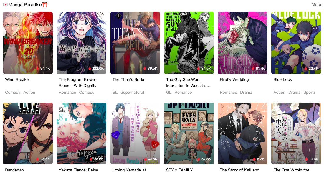 Superior MangaPark User Experience